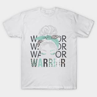 Butterfly Messy Bun Myasthenia Gravis T-Shirt